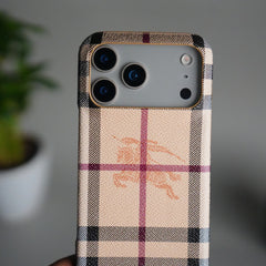 iPhone 17 Series Luxury BRY PU Leather Case Cover