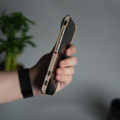 iPhone 17 Series Luxury BRY PU Leather Case Cover