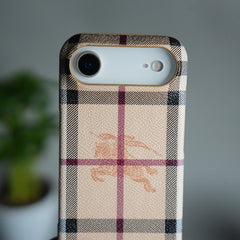 iPhone 17 Series Luxury BRY PU Leather Case Cover