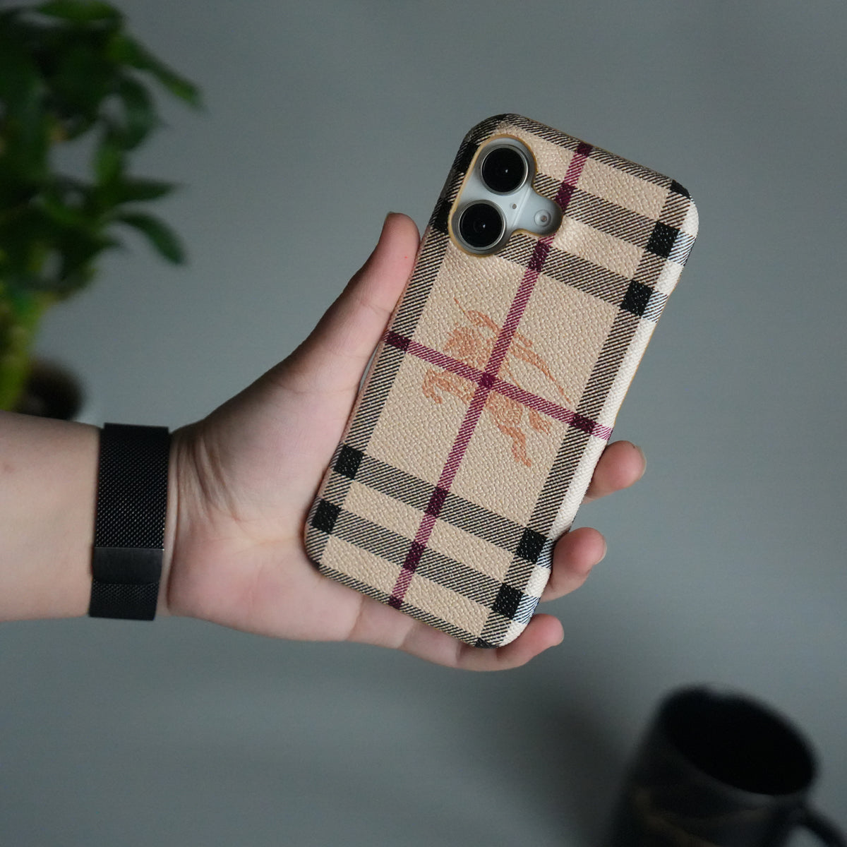 iPhone 17 Series Luxury BRY PU Leather Case Cover