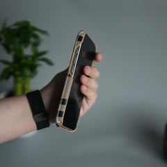 iPhone 17 Series Luxury BRY PU Leather Case Cover