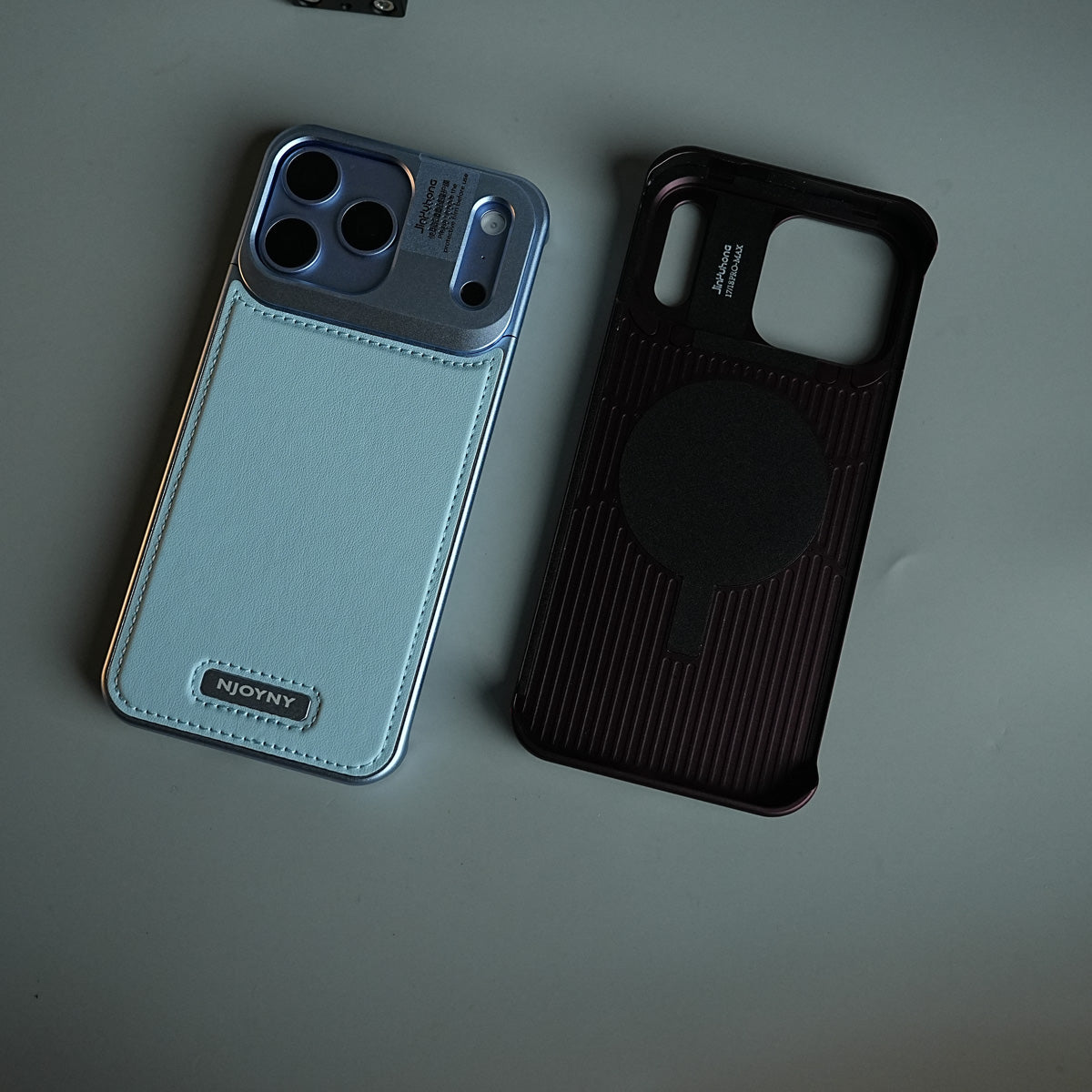 iPhone 18 Series Premium Metallic AeroFLex Leather MagSafe Case