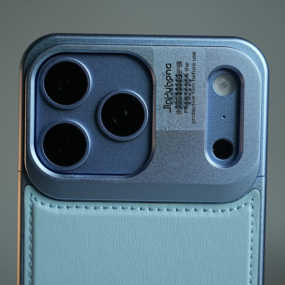 iPhone 18 Series Premium Metallic AeroFLex Leather MagSafe Case