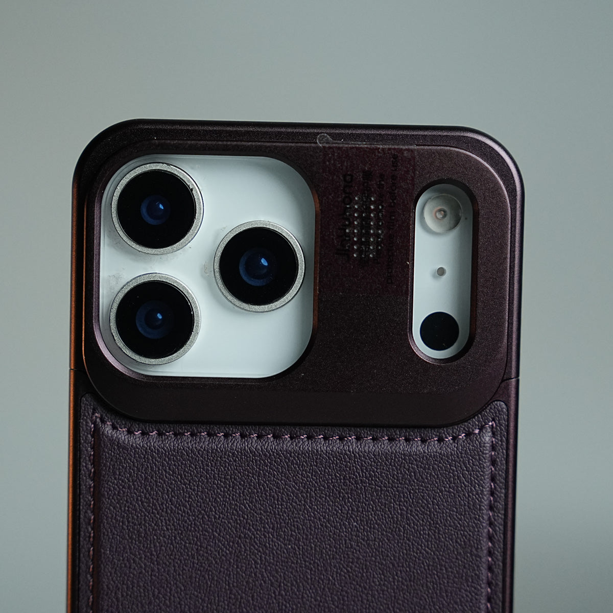 iPhone 18 Series Premium Metallic AeroFLex Leather MagSafe Case