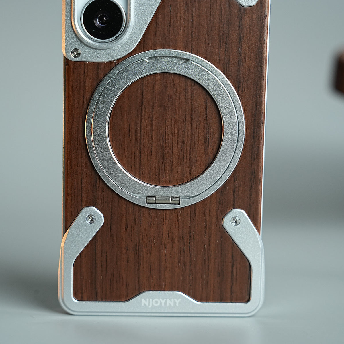Frameless Wooden Aluminium Case for Samsung Galaxy S26 Ultra