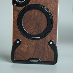 Frameless Wooden Aluminium Case for Samsung Galaxy S26 Ultra