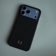 Premium H-Style PU Leather Case for iPhone 18 Series | Luxury Designer-Inspired Protective Cover