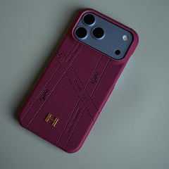 Premium H-Style PU Leather Case for iPhone 18 Series | Luxury Designer-Inspired Protective Cover