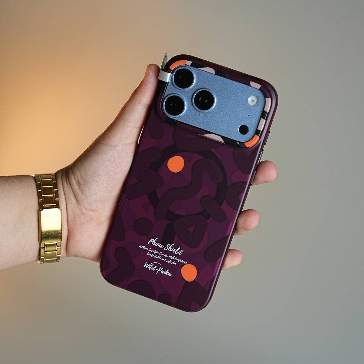 Geometric Graffiti Case for iPhone 17 Series | Shockproof Magnetic Cover