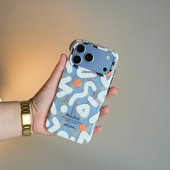 Geometric Graffiti Case for iPhone 17 Series | Shockproof Magnetic Cover