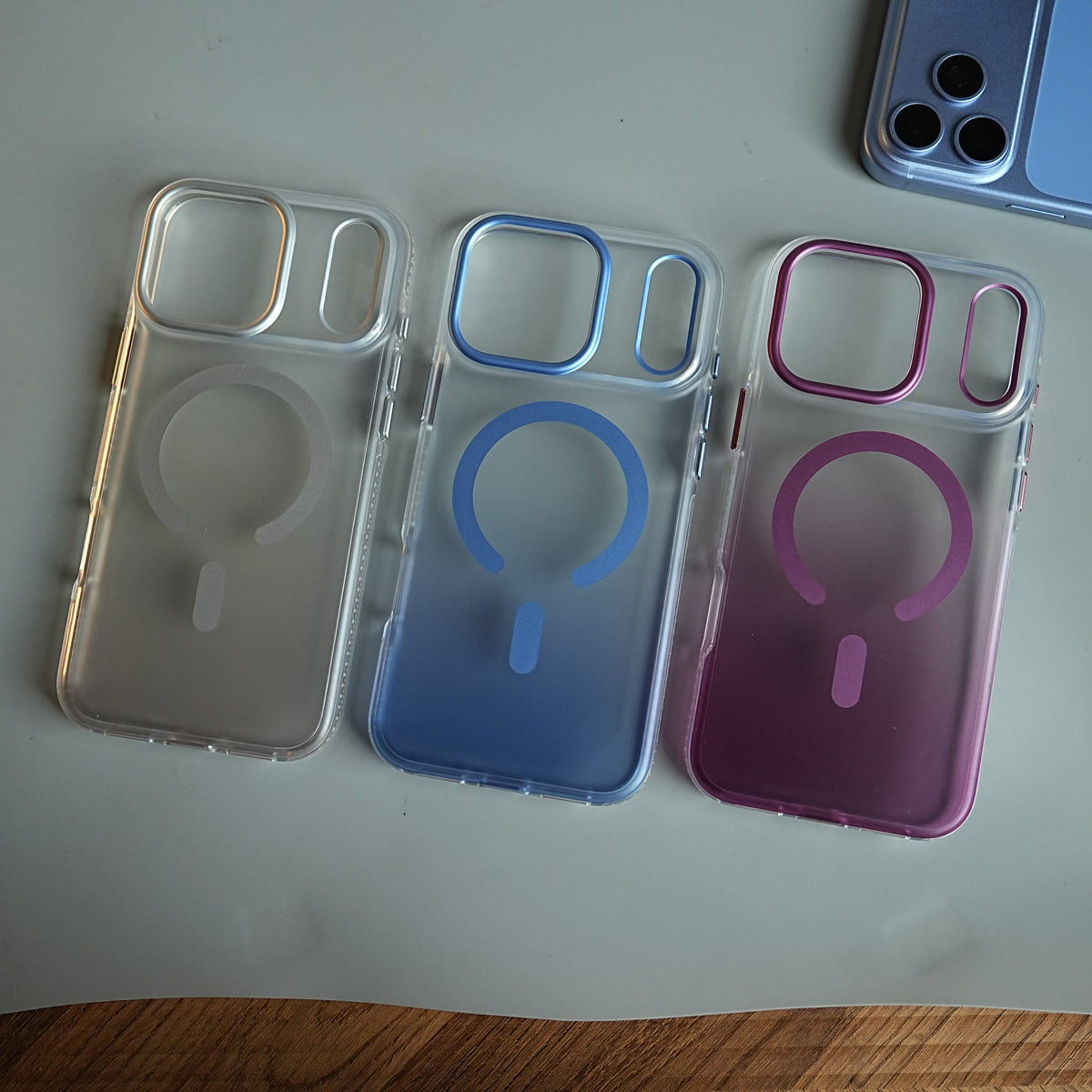 Gradient Magnetic Clear Case for iPhone 17 Series | Slim Protective Cover