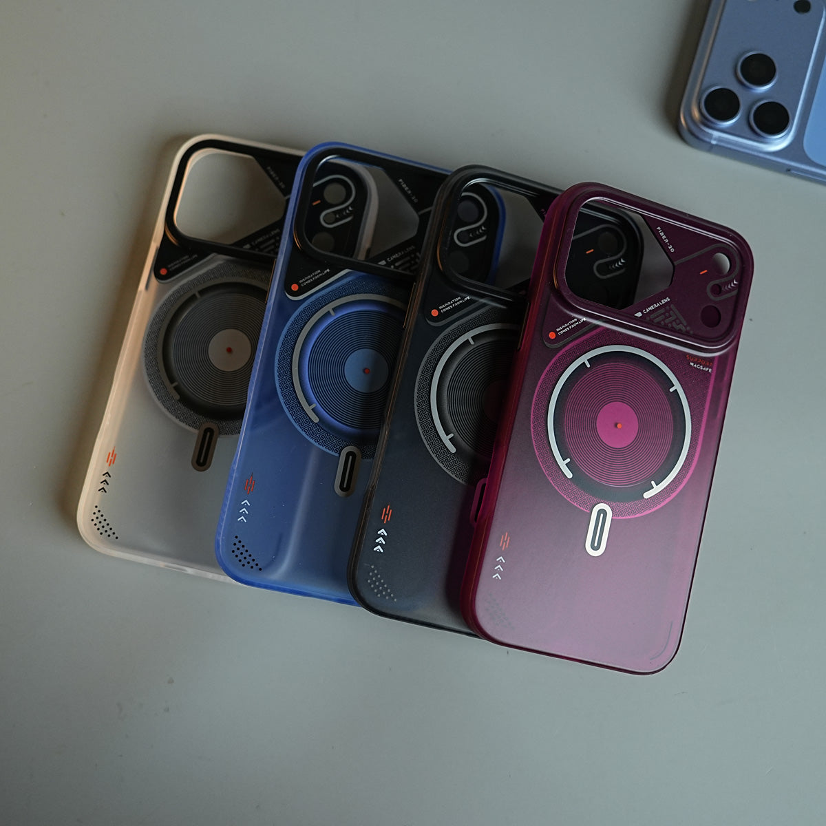 Mechanical Design Magnetic Case for 18 Series | Translucent Protective Cover