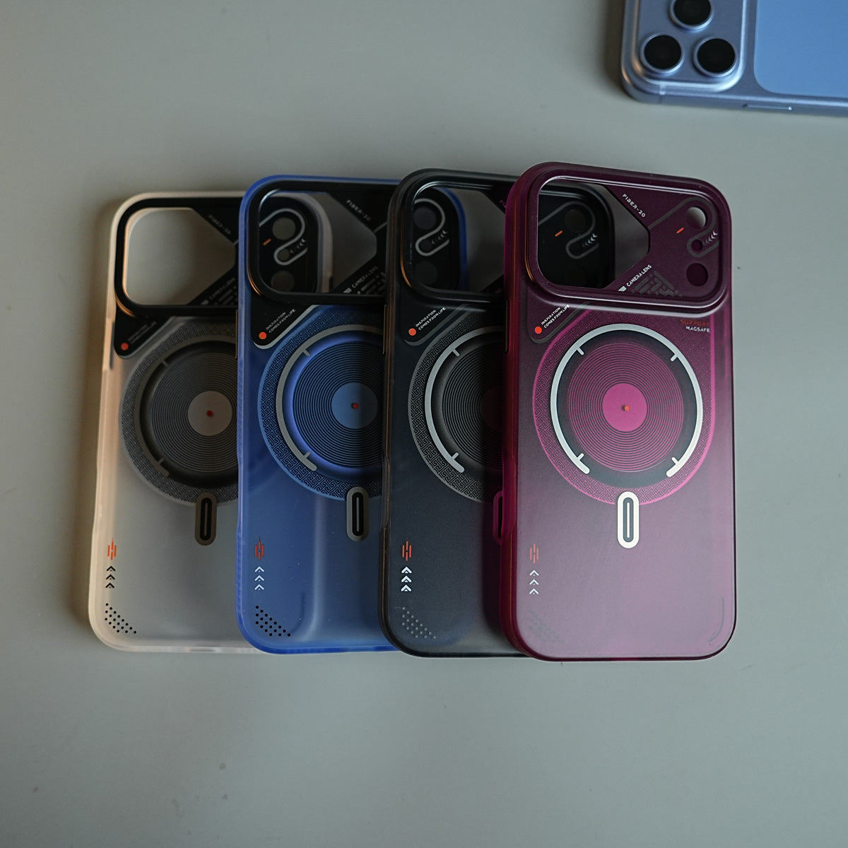 Mechanical Design Magnetic Case for 18 Series | Translucent Protective Cover