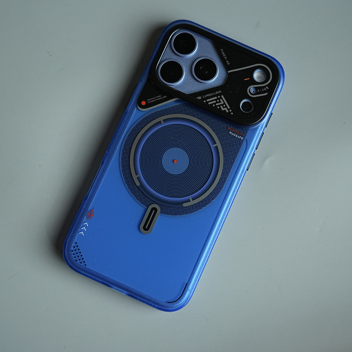 Mechanical Design Magnetic Case for 18 Series | Translucent Protective Cover