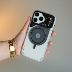Mechanical Design Magnetic Case for 18 Series | Translucent Protective Cover