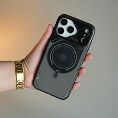 Mechanical Design Magnetic Case for 18 Series | Translucent Protective Cover