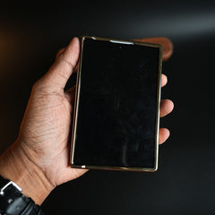 Premium Gold Mirror Case for Samsung Galaxy Z Fold 8 | Printed Design Cover