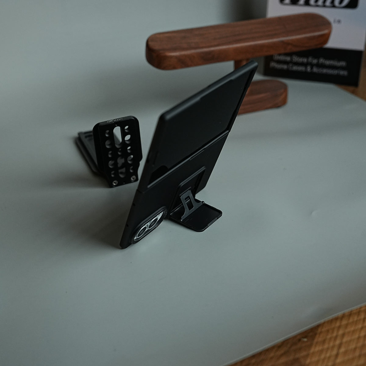 Slim Protective Case for Galaxy Z Fold 8 | Built-In Foldable Kickstand