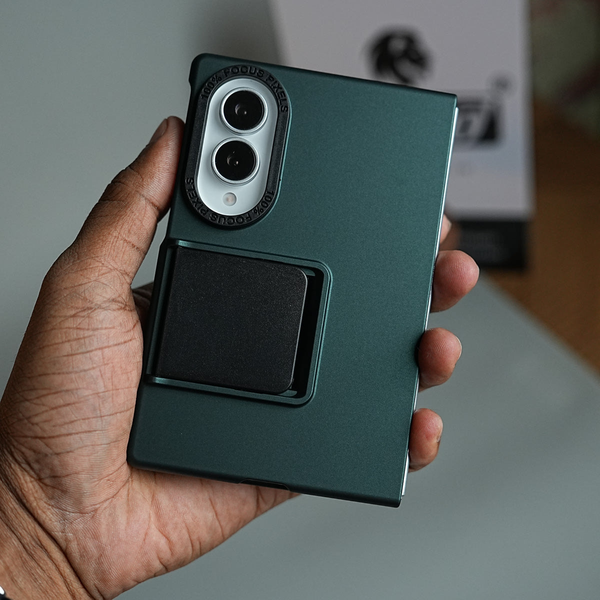 Slim Protective Case for Galaxy Z Fold 8 | Built-In Foldable Kickstand