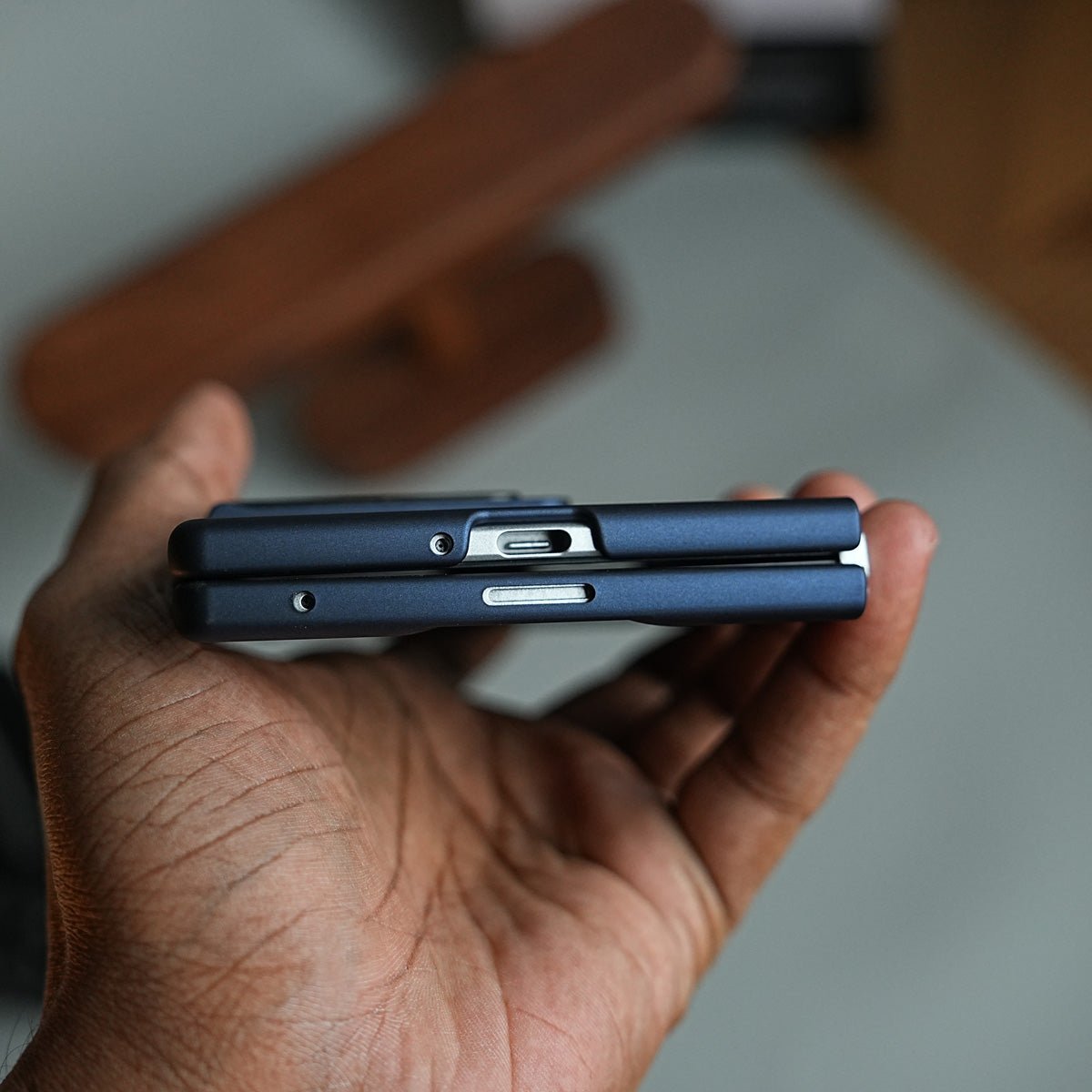 Slim Protective Case for Galaxy Z Fold 8 | Built-In Foldable Kickstand