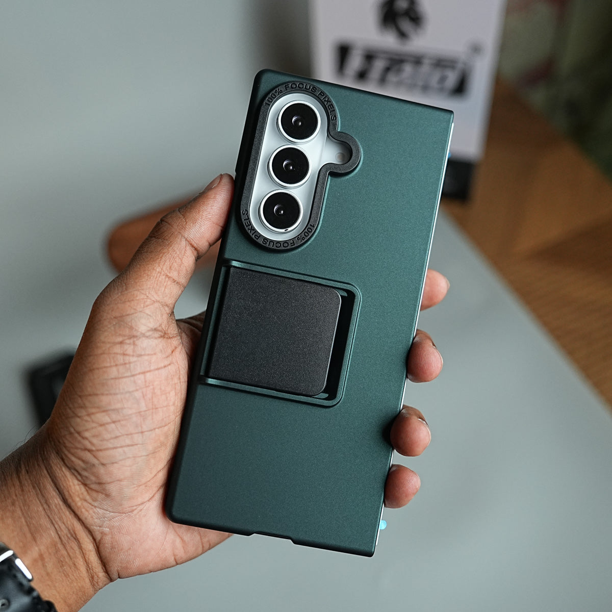 Slim Protective Case for Galaxy Z Fold 8 Ultra | Built-In Foldable Kickstand