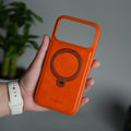 iPhone 18 Series Premium PU Leather Kickstand Case | Luxury Shockproof Protective Back Cover