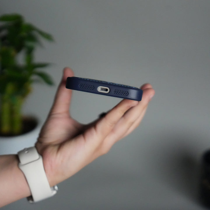 iPhone 17 Pro Max Premium PU Leather Kickstand Case | Luxury Shockproof Protective Back Cover