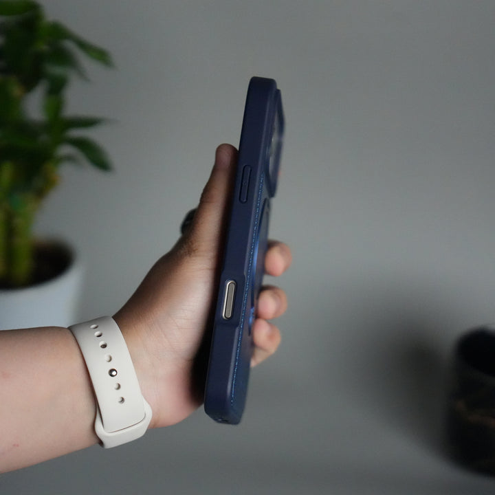 iPhone 17 Pro Max Premium PU Leather Kickstand Case | Luxury Shockproof Protective Back Cover