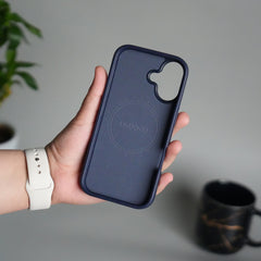 iPhone 17 Premium PU Leather Kickstand Case | Luxury Shockproof Protective Back Cover