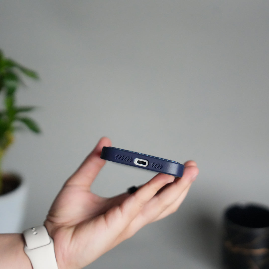 iPhone 17 Premium PU Leather Kickstand Case | Luxury Shockproof Protective Back Cover