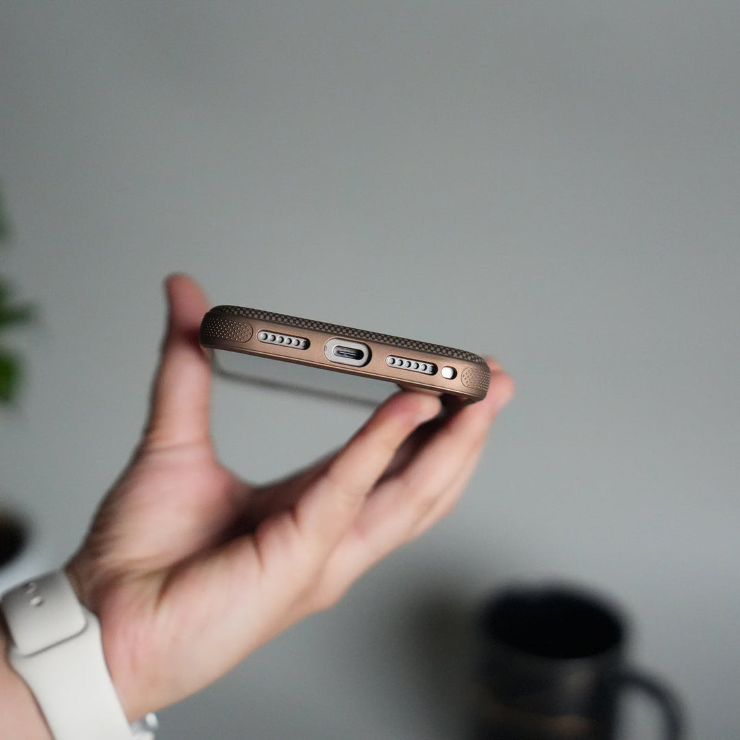 iPhone 17 Pro Max Woven Pattern MagSafe Case for  | Textured Grip | Shockproof Protection