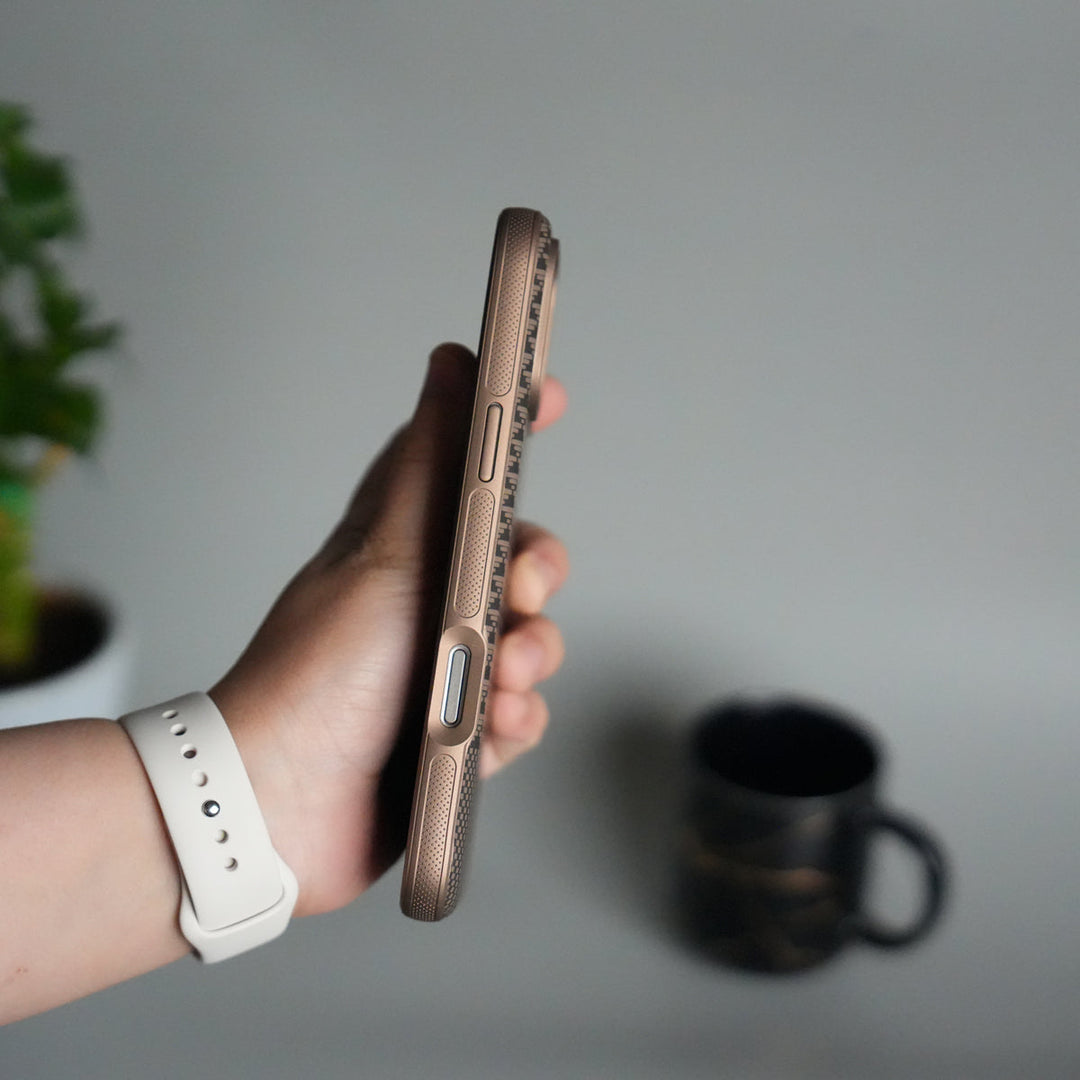 iPhone 17 Pro Woven Pattern MagSafe Case for  | Textured Grip | Shockproof Protection