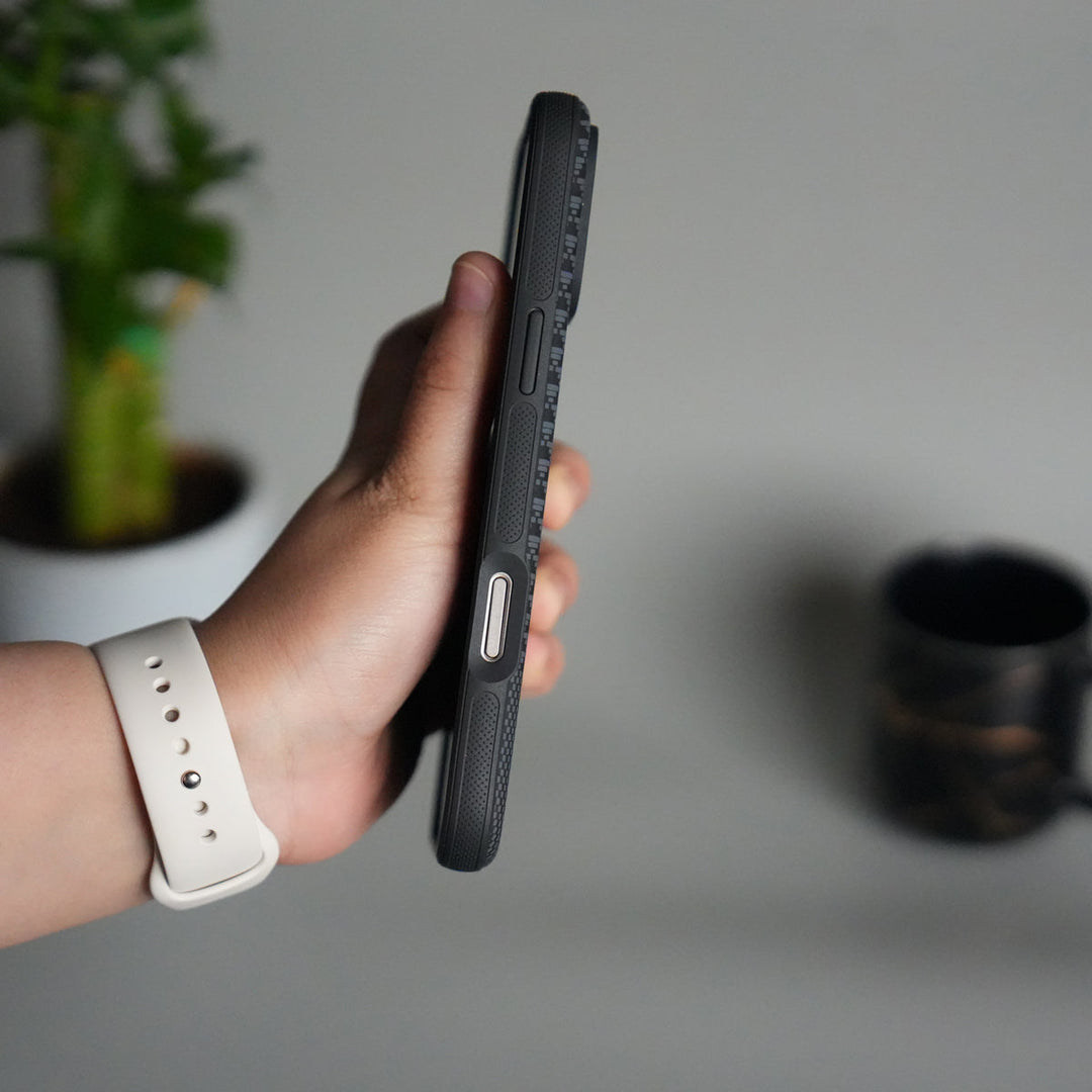 iPhone 17 Pro Max Woven Pattern MagSafe Case for  | Textured Grip | Shockproof Protection