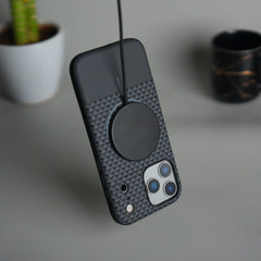 iPhone 17 Pro Max Woven Pattern MagSafe Case for  | Textured Grip | Shockproof Protection