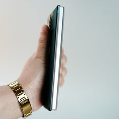 Check Pattern Magnetic Back Case for Galaxy Z Fold 8 Ultra | Chevron Stripe Design