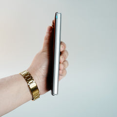 Check Pattern Magnetic Back Case for Galaxy Z Fold 8 Ultra | Chevron Stripe Design