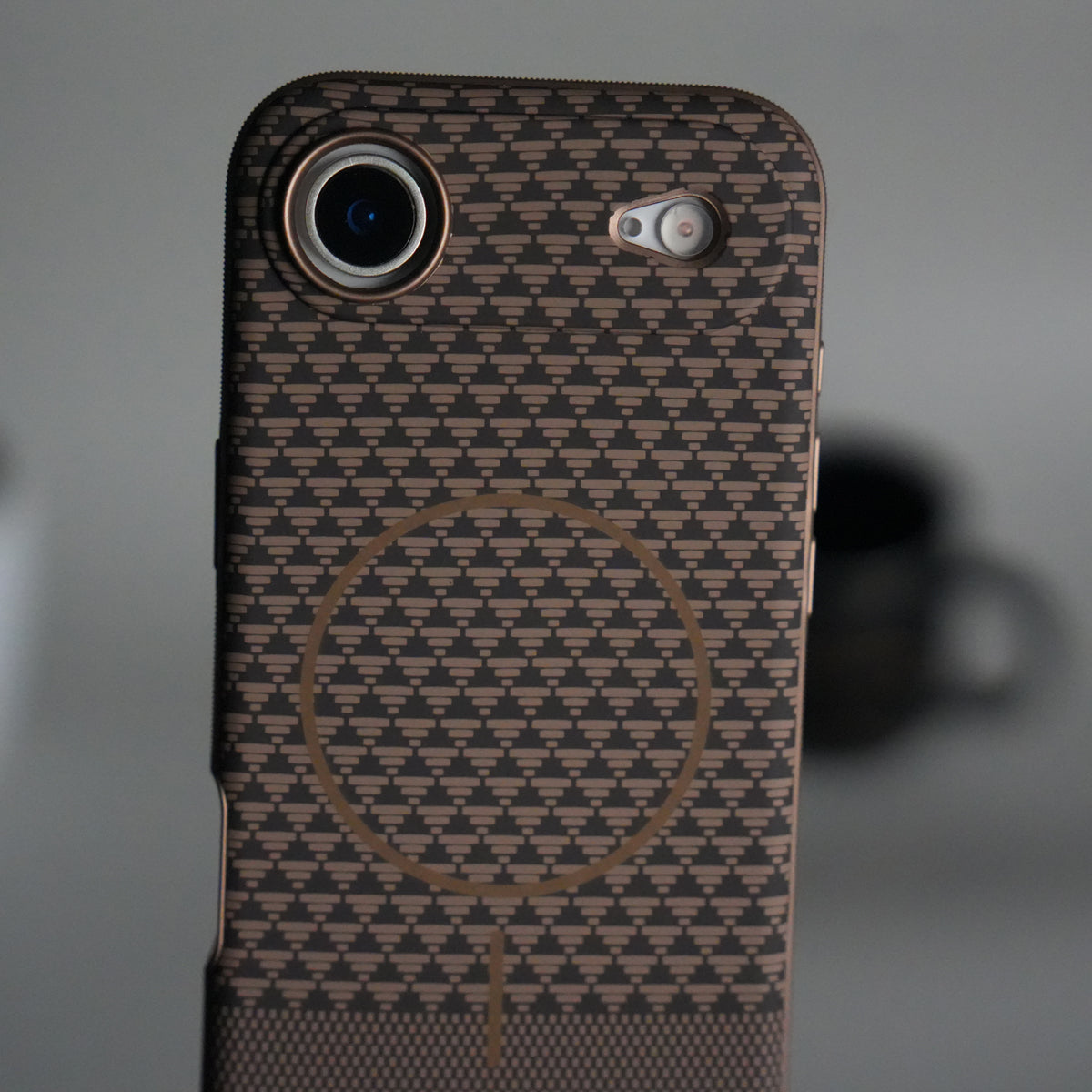 iPhone 17 Air Woven Pattern MagSafe Case for  | Textured Grip | Shockproof Protection
