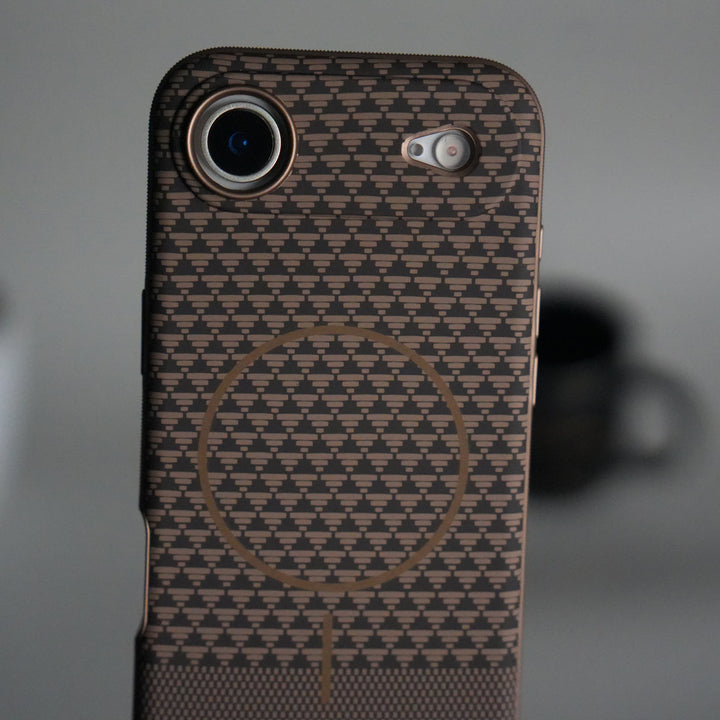 iPhone 17 Air Woven Pattern MagSafe Case for  | Textured Grip | Shockproof Protection