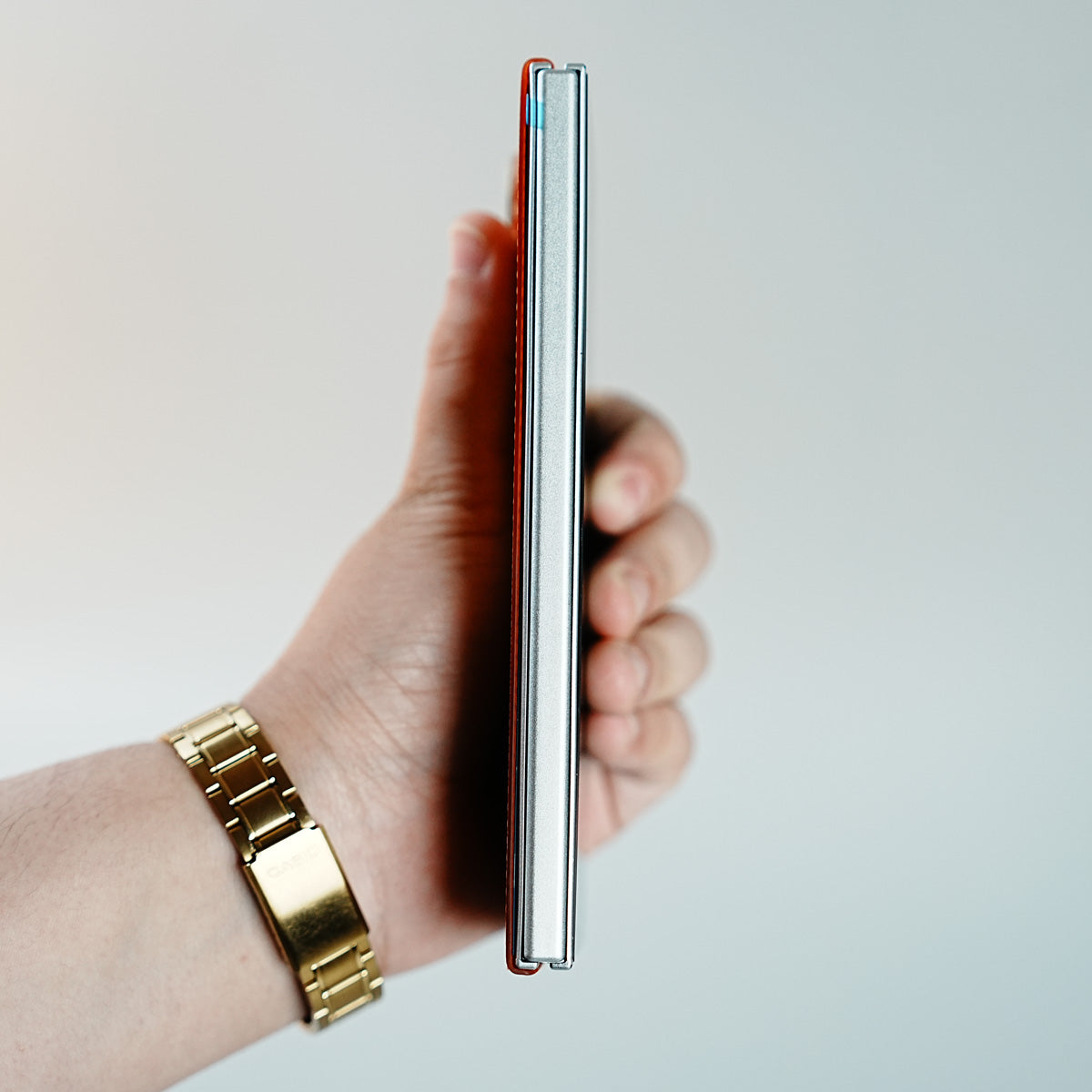 Check Pattern Magnetic Back Case for Galaxy Z Fold 8 Ultra | Chevron Stripe Design