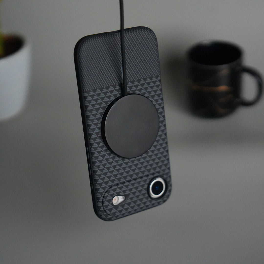 iPhone 17 Air Woven Pattern MagSafe Case for  | Textured Grip | Shockproof Protection