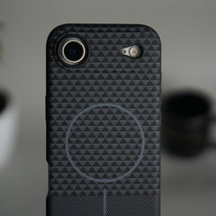 iPhone 17 Air Woven Pattern MagSafe Case for  | Textured Grip | Shockproof Protection