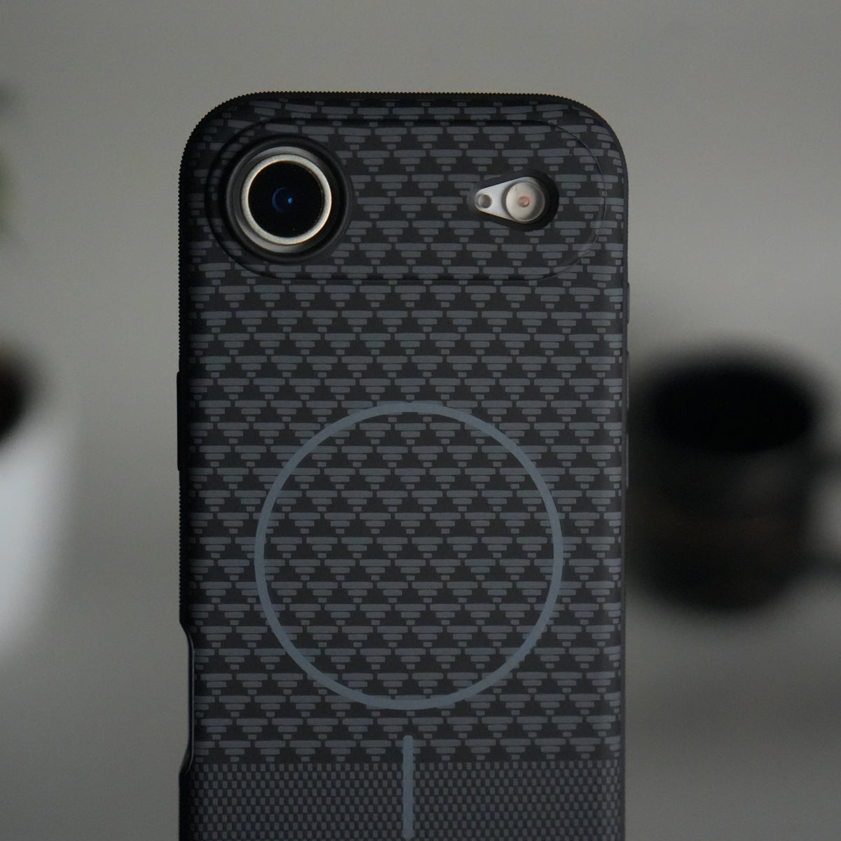 iPhone 17 Air Woven Pattern MagSafe Case for  | Textured Grip | Shockproof Protection