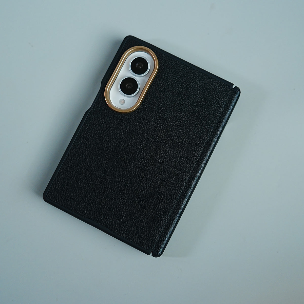 Leather Texture Magnetic Case for Galaxy Z Fold 8 | Hinge Protection and Metal Camera Guard