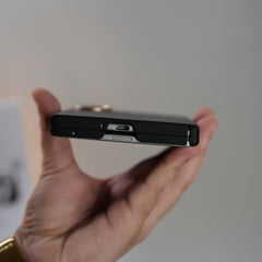 Leather Texture Magnetic Case for Galaxy Z Fold 8 | Hinge Protection and Metal Camera Guard