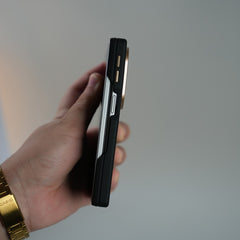 Leather Texture Magnetic Case for Galaxy Z Fold 8 | Hinge Protection and Metal Camera Guard