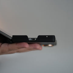Leather Texture Magnetic Case for Galaxy Z Fold 8 | Hinge Protection and Metal Camera Guard