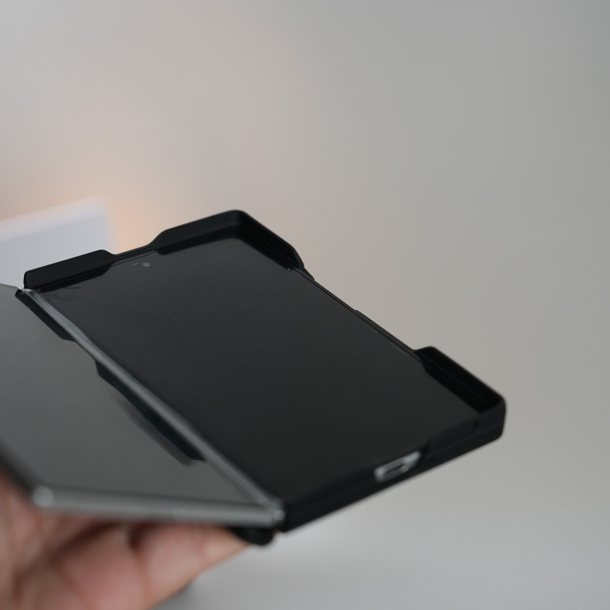 Leather Texture Magnetic Case for Galaxy Z Fold 8 | Hinge Protection and Metal Camera Guard