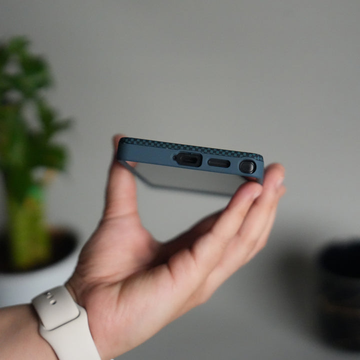 Galaxy S25 Ultra Detachable Back Panel MagSafe Case | 2-in-1 Hybrid Cover with Replaceable Design | GreenBlue