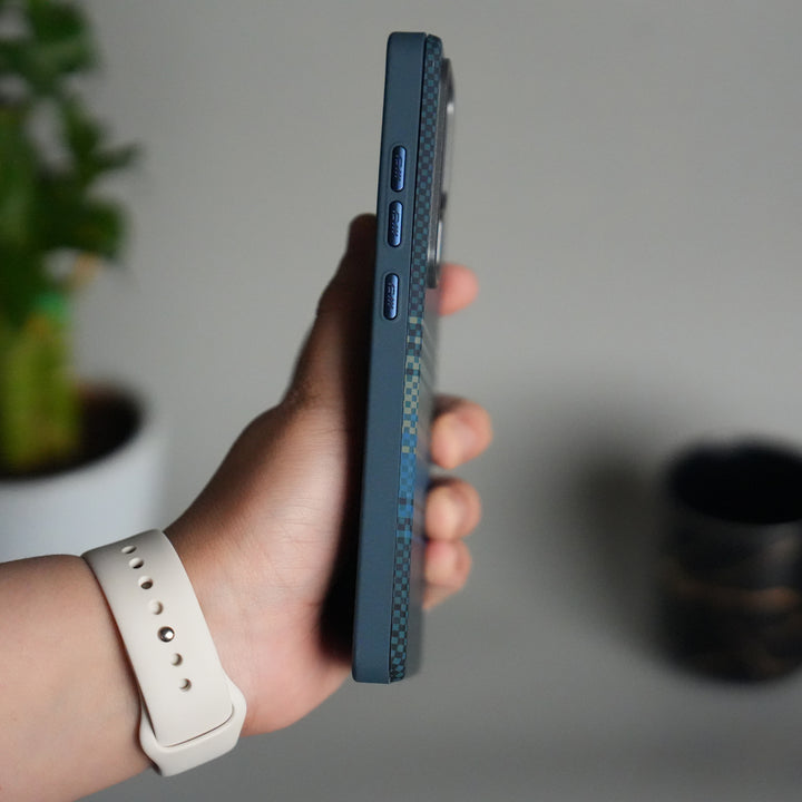 Galaxy S25 Ultra Detachable Back Panel MagSafe Case | 2-in-1 Hybrid Cover with Replaceable Design | GreenBlue