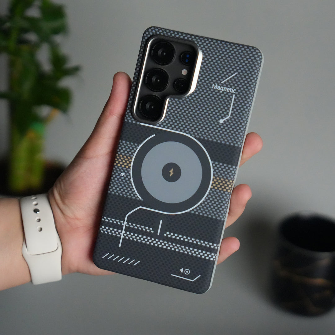 Galaxy S25 Ultra Detachable Back Panel MagSafe Case | 2-in-1 Hybrid Cover with Replaceable Design | PowerMag